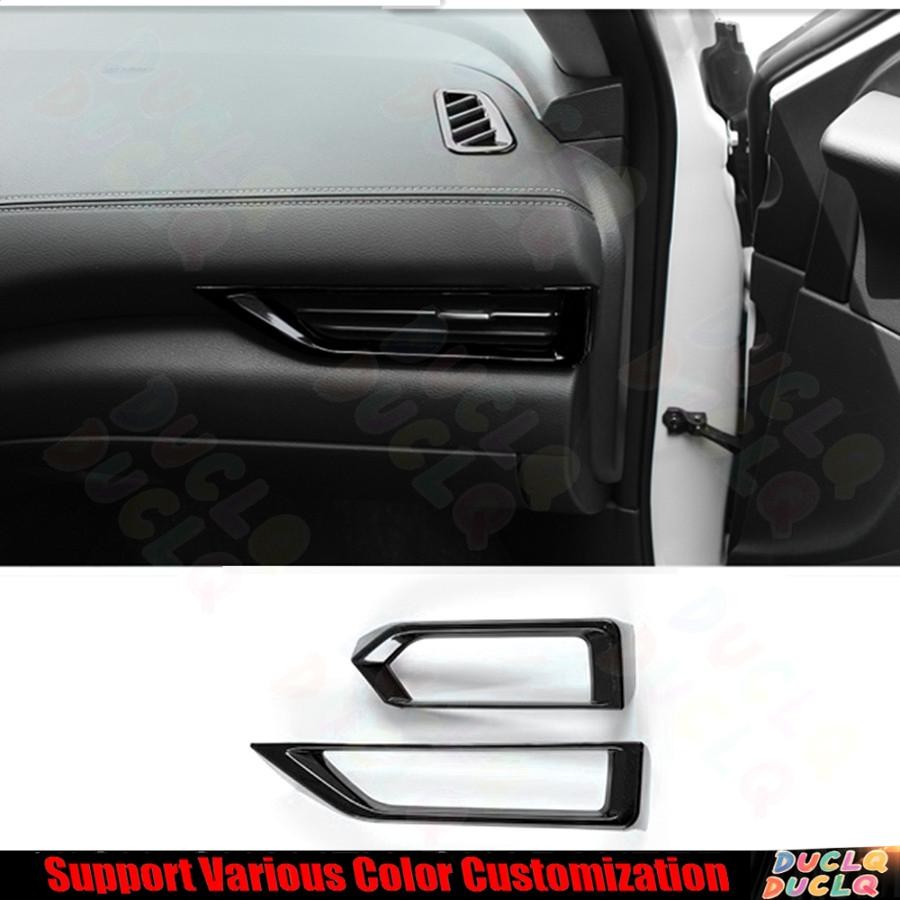 For Nissan Sentra Sylphy 2020-24 Bright Black Console L&R Air Outlet Vent Cover