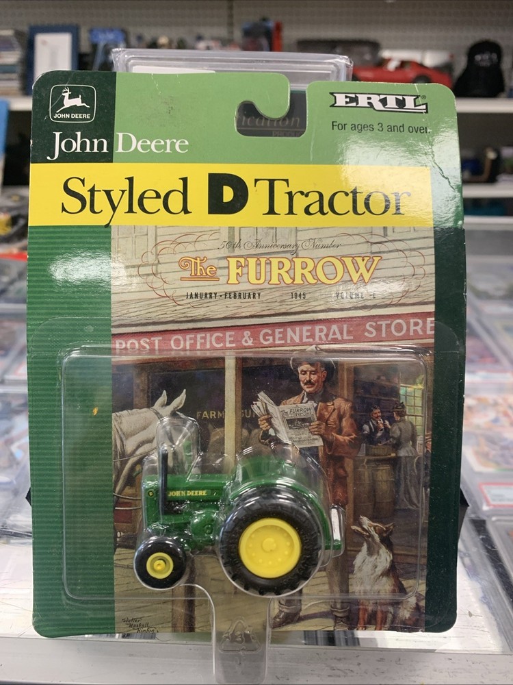 Vintage John Deere Styled A Tractor 1/64 Scale Model by ERTL