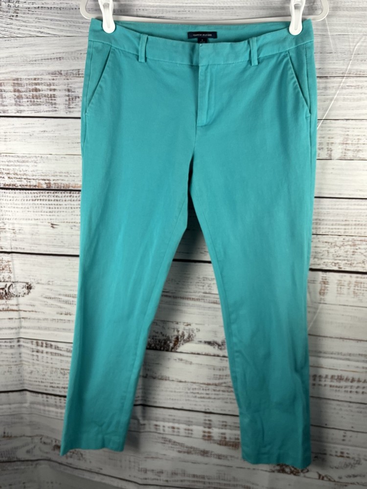 Tommy Hilfiger Ankle Pants Womens 6 blue skinny