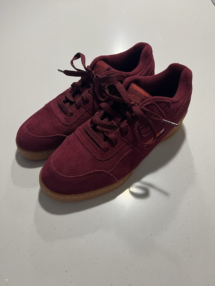 Reebok Workout Plus Red Burgundy Men’s Size 7 CN5519 Brand New