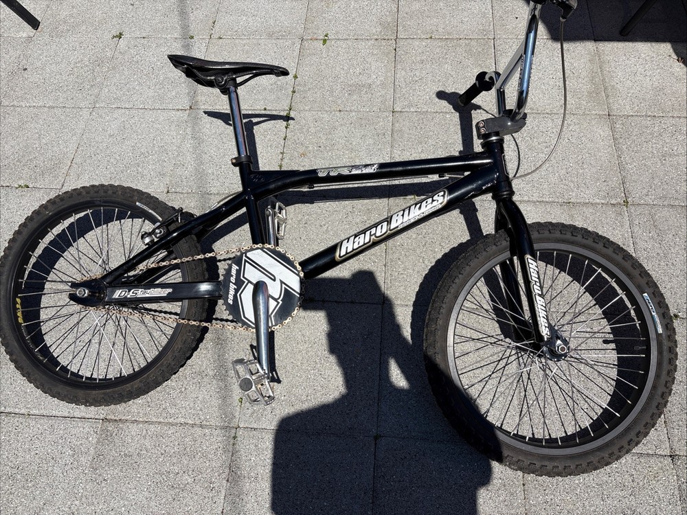 Haro TR 2.4 Race BMX Bike Very Rare 20” Black Alexrims Racing Bicycle 2001