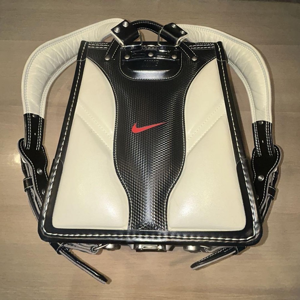 Nike Randoseru school bag black with red mark made in Japan