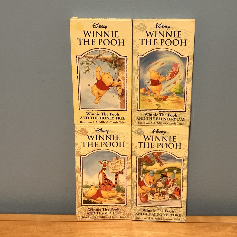 Winnie the Pooh Storybook Classic VHS 2000 Lot 4