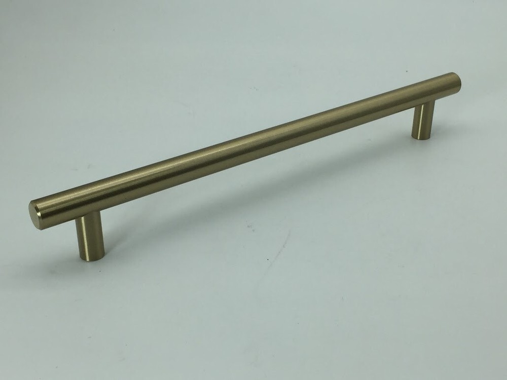 Amerock Bar Pulls 12 in. (305mm) Modern Golden Champagne Bar Appliance Pull