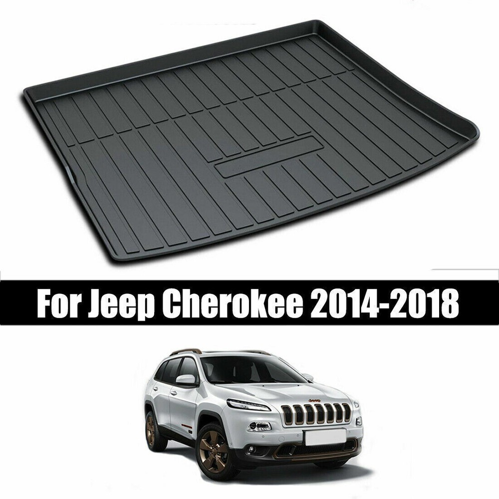Rear Trunk Cargo Liner Boot Floor Cover Mat Carpet for 2014-2023 Jeep Cherokee