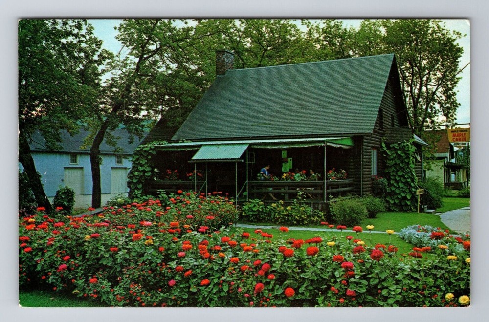 St. Johnsbury VT-Vermont, The Maple Museum, Antique Vintage Souvenir Postcard