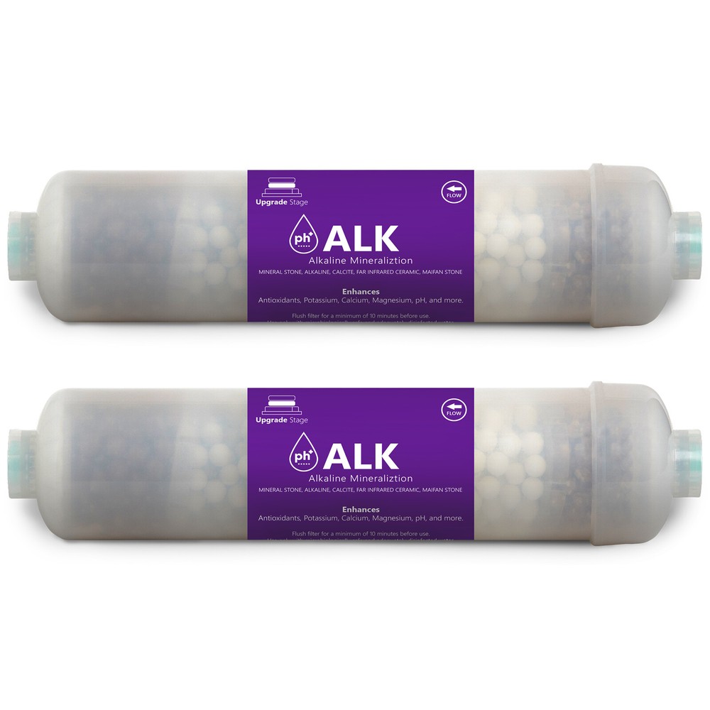 Alkaline Filter – Mineral Water Filter Replacement – Inline Filter 2 Pack