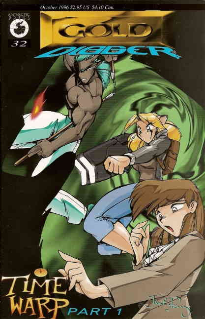 VG Gold Digger 2nd Series #32 Antarctic Low Grade Fred Perry Time Warp 1