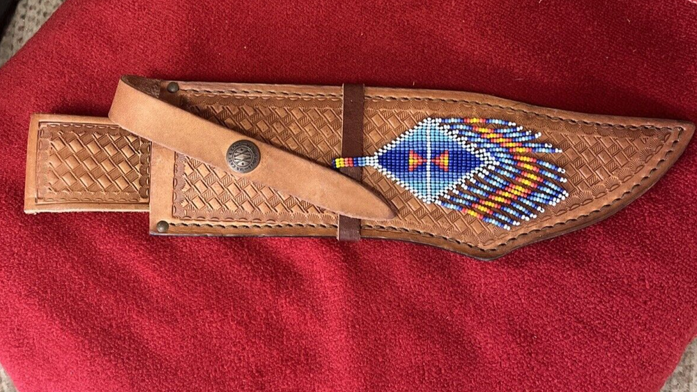 12.5” Winchester Leather Sheath Accommodates Blade Up To 9”-image