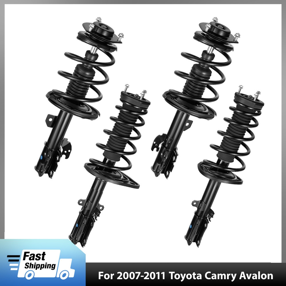 2007-2011 Toyota Camry Avalon Lexus ES350 4 Front & Rear Strut Coil Spring Set