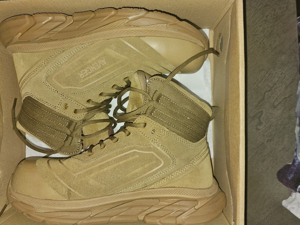 Avenger A763 Mens METAL FREE Safety Composite Toe Work Shoe Size 7.5M