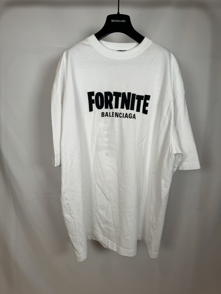 Balenciaga Fortnite Collab Graphic Tee Streetwear Gaming Shirt