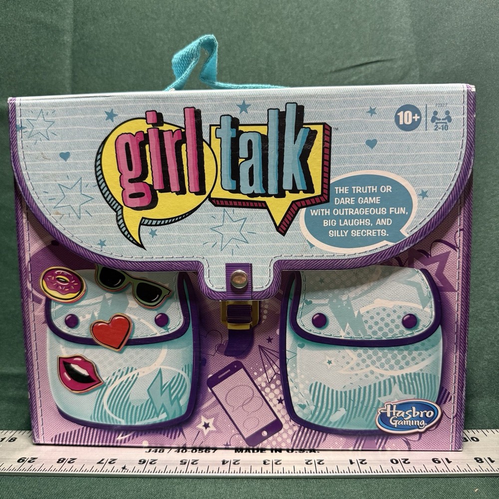 Hasbro Girl Talk Game - 2021 - Truth or Dare - Party - Complete - Ships Free