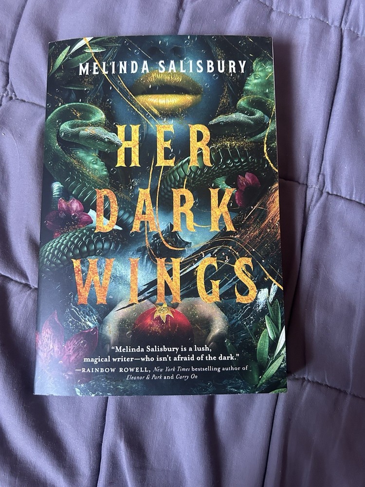 Melinda Salisbury Her Dark Wings Paperback 2023 Delacorte Press First Edition