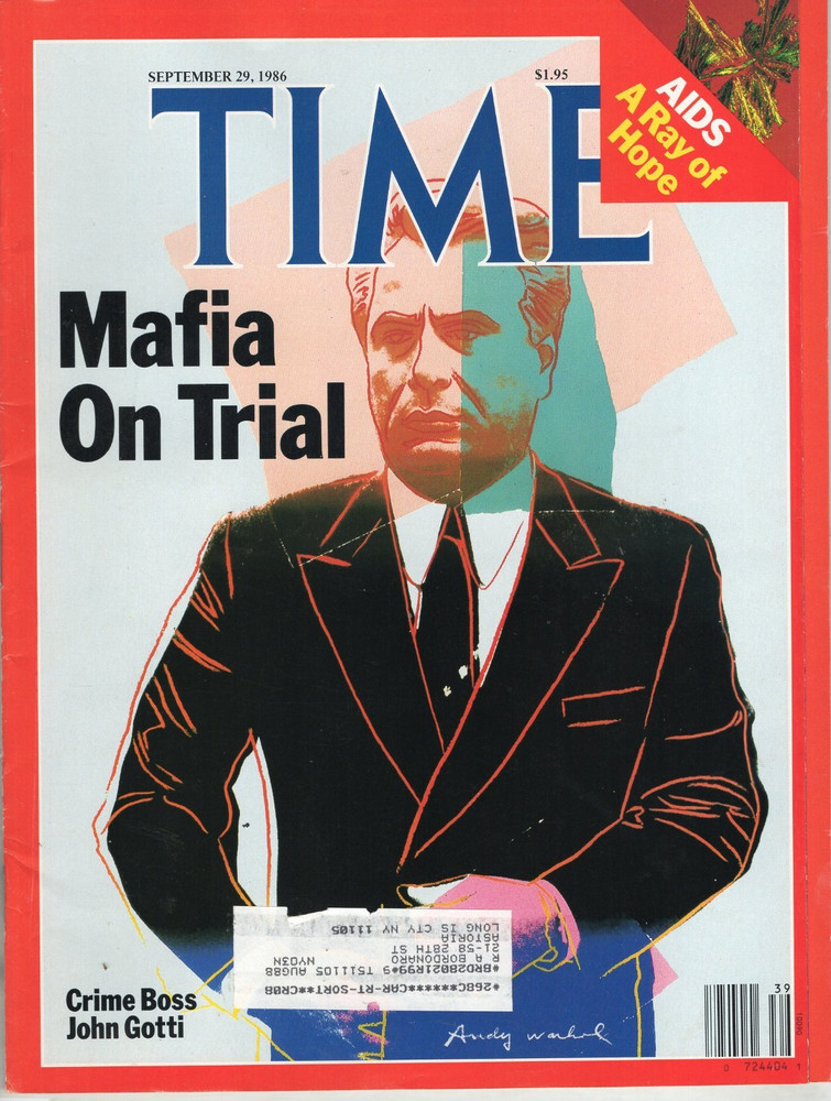 Time Magazine September 29, 1986 Andy Warhol John Gotti Mafia On Trial