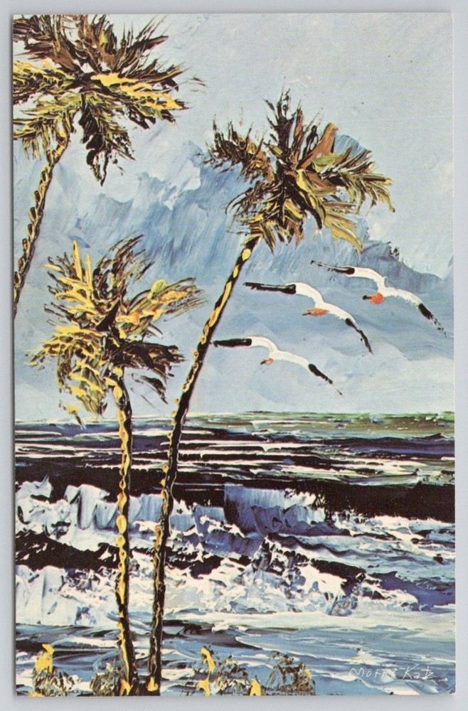 Morris Katz Art Postcard 