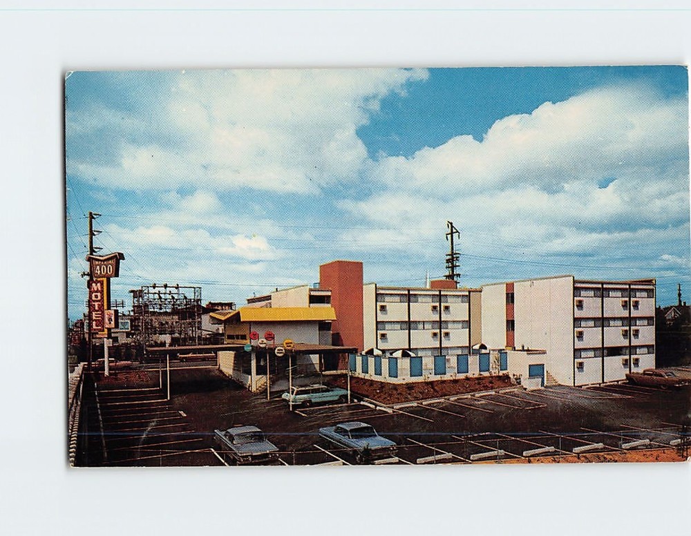 Postcard Imperial '400' Motel Salem Oregon