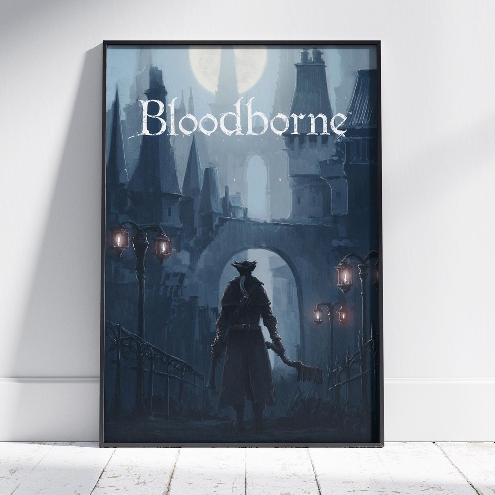 Bloodborne Poster | Lady Maria Video Game Wall Art Print Gamer Gift