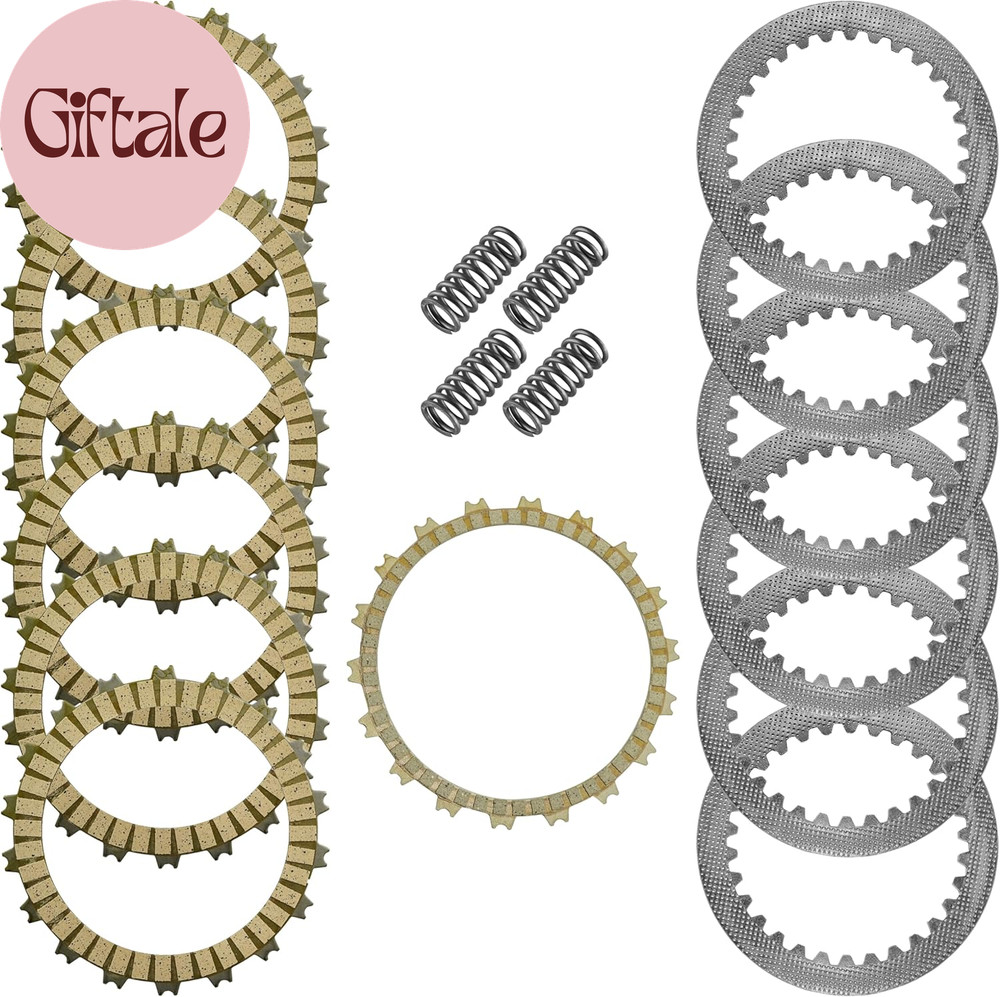 Clutch Friction Plates Kit Compatible with Honda CB500F CB500FA CB500X CB500XA A