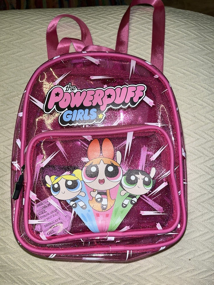 Powerpuff Girls Clear Mini Backpack