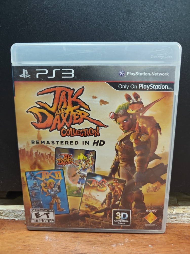 Jak and Daxter Collection PS3 Remastered in HD Sony PlayStation 3 CIB Complete
