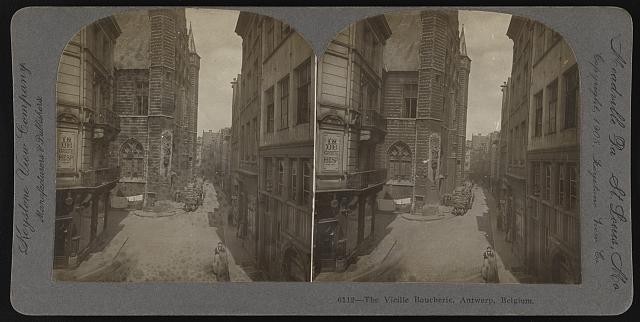 Photo:The Vieille Boucherie, Antwerp, Belgium
