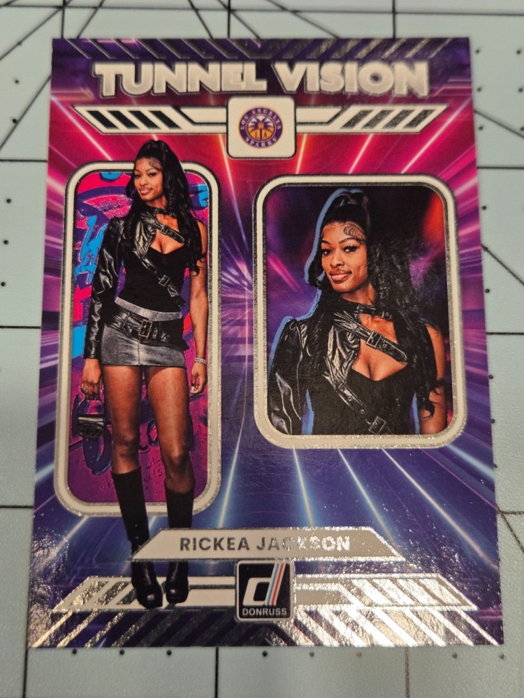 2025 Panini Donruss WNBA - Tunnel Vision Rickea Jackson #12