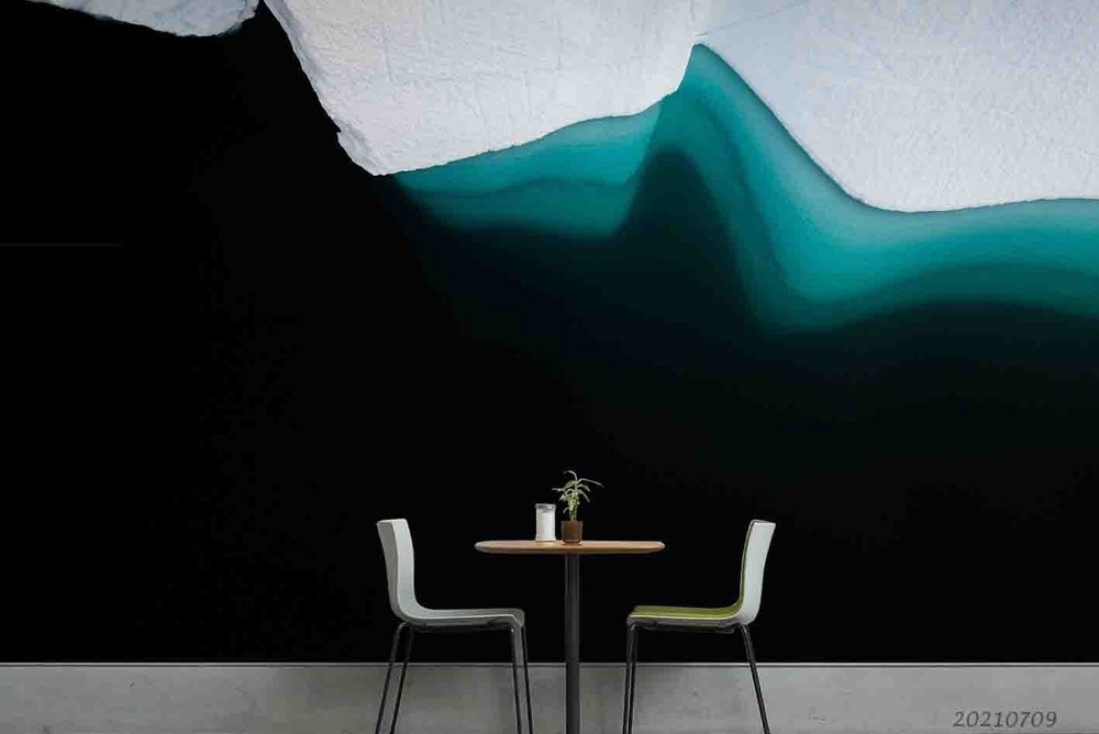 3D Mountain Forest Abstract Wallpaper Wall Murals Removable Wallpaper-image