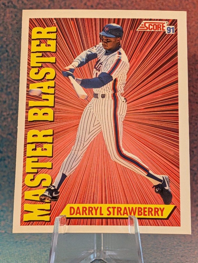 1991 Score #691 Darryl Strawberry