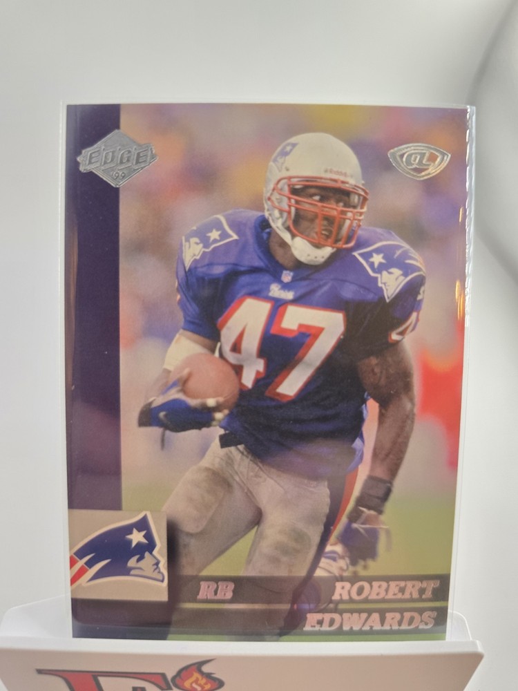 1999 Collector's Edge Advantage Preview Robert Edwards #RE New England Patriots