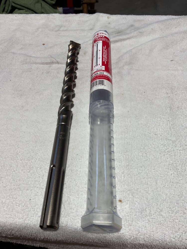 DRILTEC SDS-MAX ROTARY HAMMER DRILL BIT 7/8