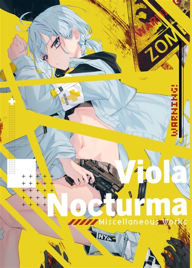 Viola Nocturma Mito Nagishiro Art Book white parabellum B5 Doujinshi C105 NEW