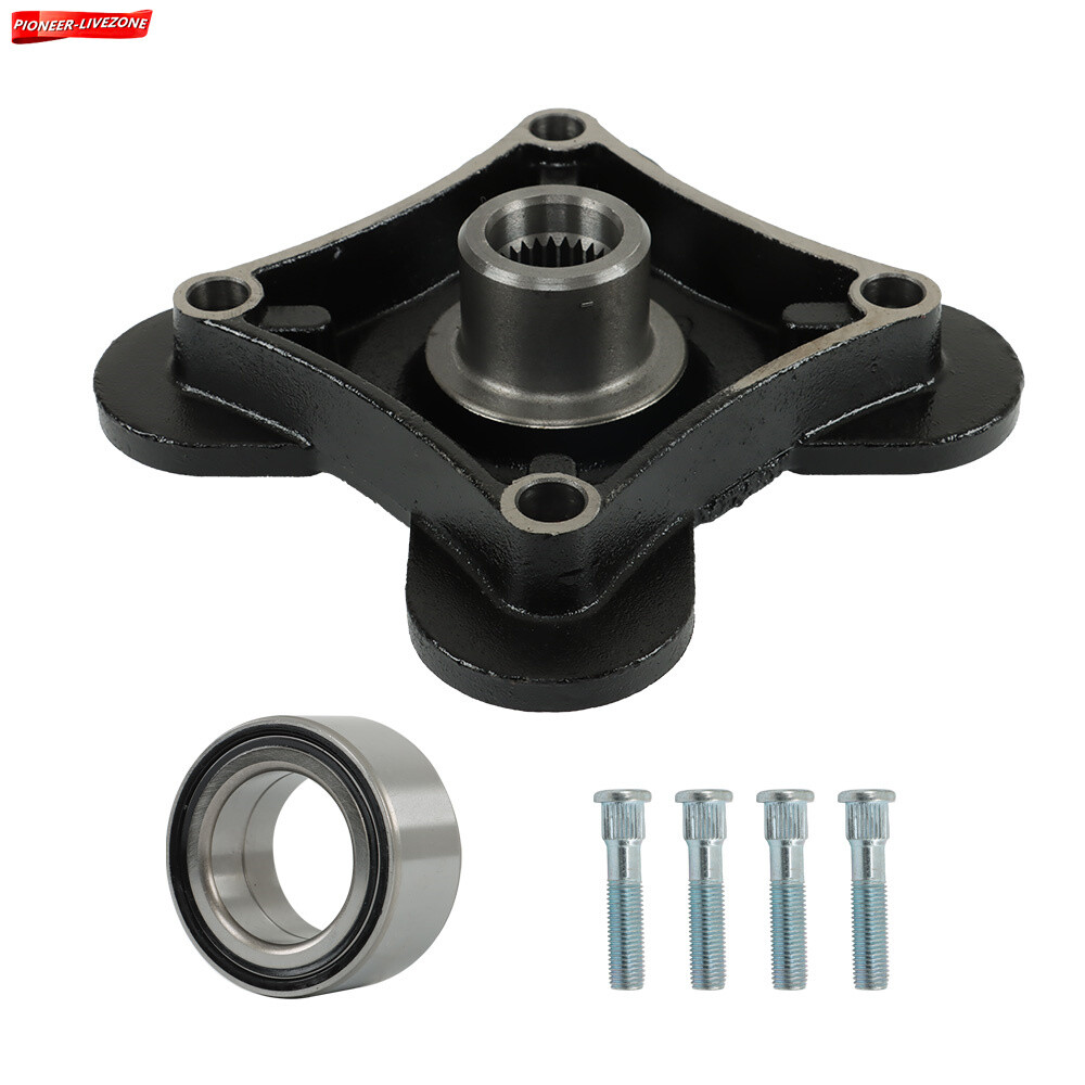Front Rear Wheel Hub Bearing + Studs Kit For 19-21 Polaris XP Turbo S Velocity