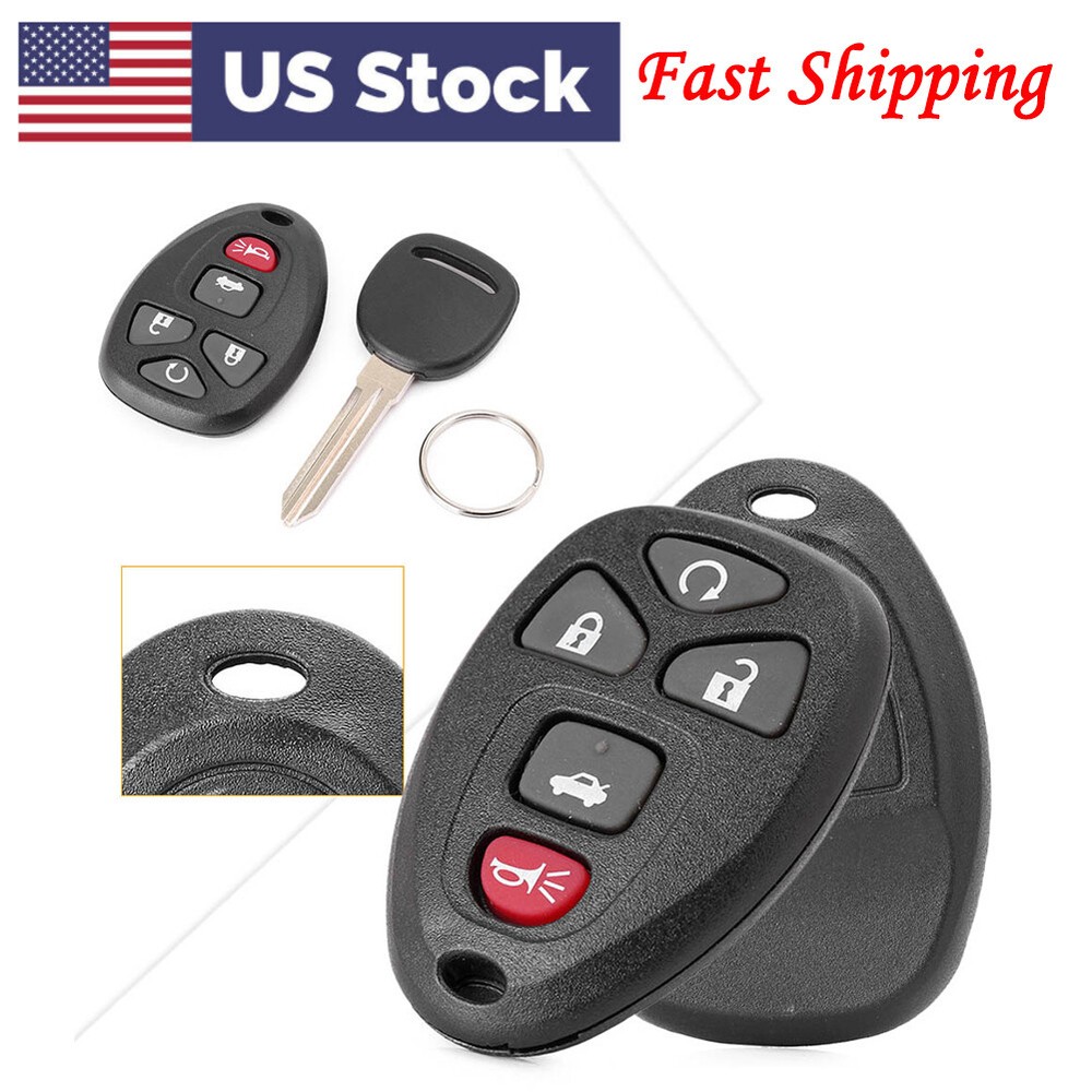 Car Remote Car Key Fob 5b 2PCS For Pontiac G5 G6 Solstice Saturn Replacement Set