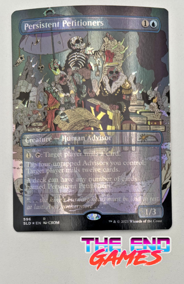Persistent Petitioners (596) #596 (Foil) (NM) Secret Lair Drop SLD Magic MTG
