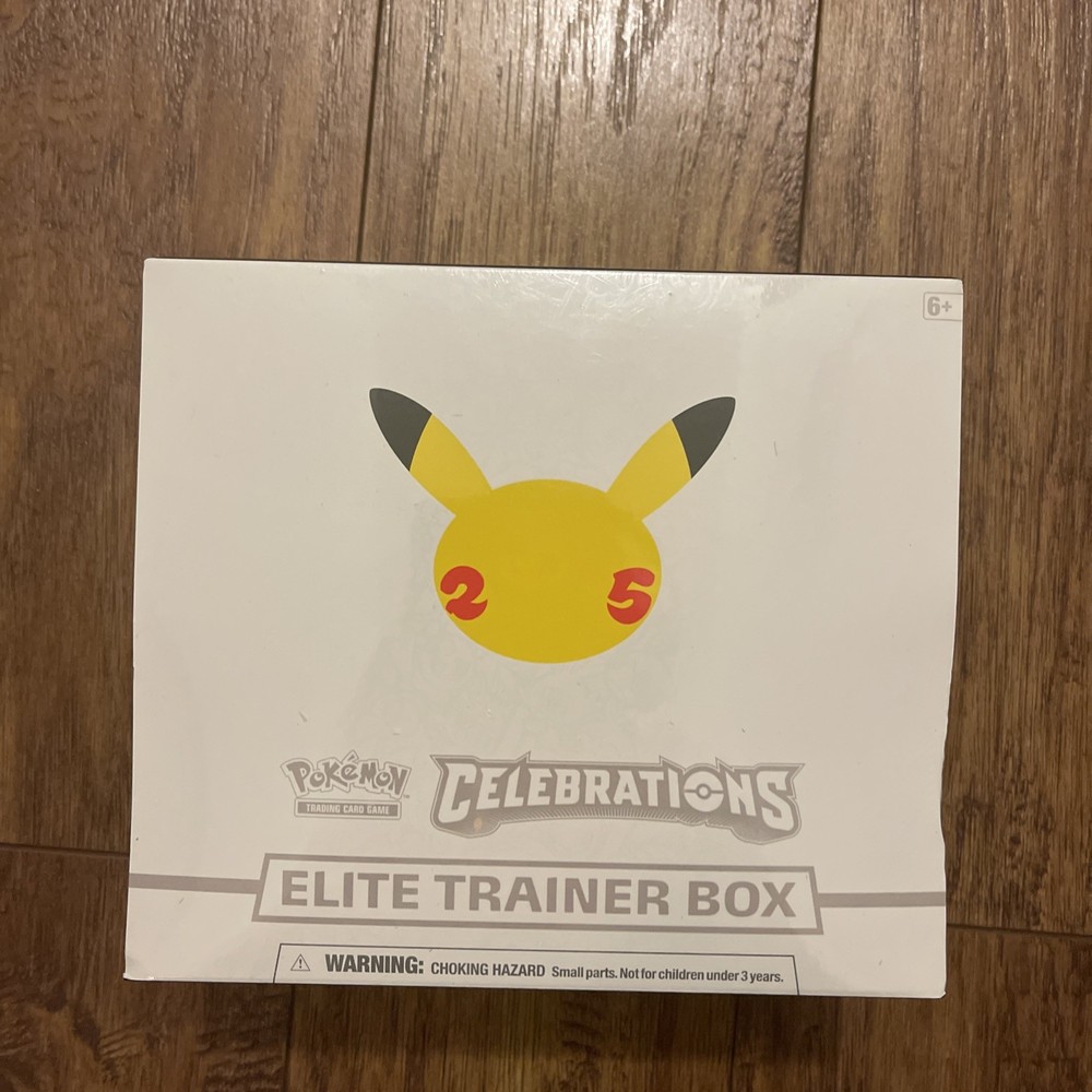 Pokemon 25th Anniversary Celebrations Elite Trainer Box ETB New Sealed