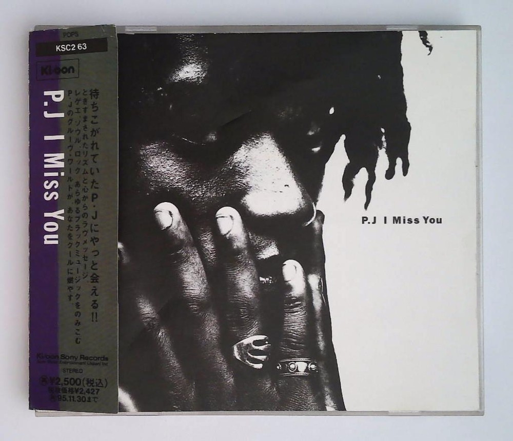 P.J – I Miss You KSC2 63 JAPAN CD OBI