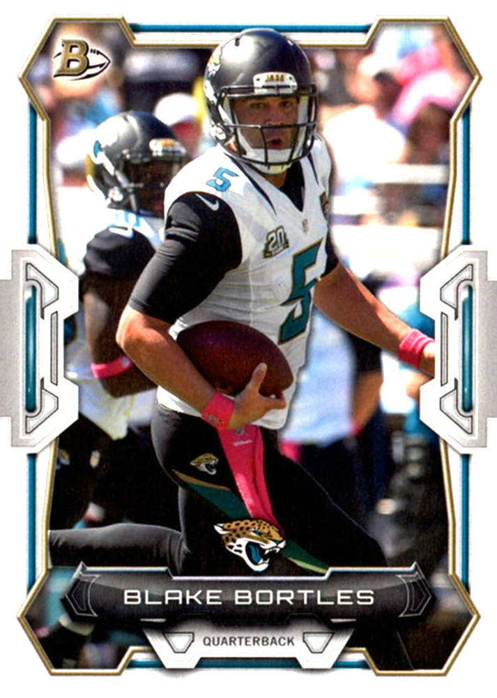 2015 Bowman #V57 Blake Bortles Jacksonville Jaguars