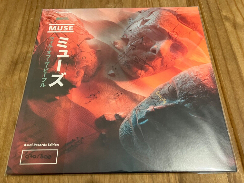 MUSE WILL OF THE PEOPLE 70/300 ASSAI OBI VINYL STILL FACTORY SEALED! VERY RARE!