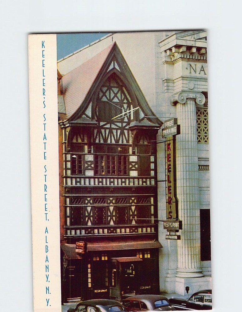 Postcard Keeler's State Street Restaurant Albany New York USA