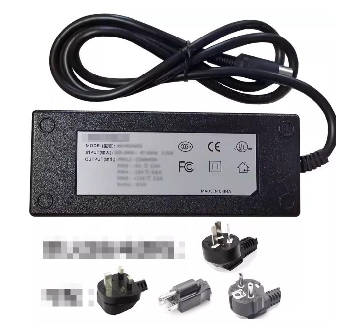 1 Pc. New For SPU45-302 Power Supply Adapter Charger 5Pin Male W/ Power Cord