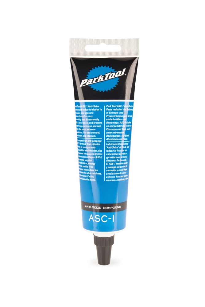 Park Tool ASC-1 Anti-Seize Compound - 4oz Tube Blue