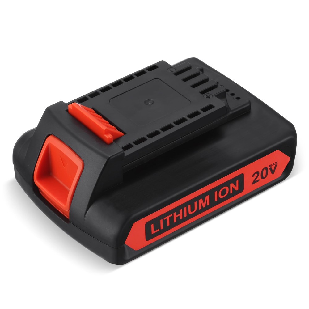 LBXR20 20V 3.0Ah Lithium Battery for Black and Decker LB20 LBX20 LBXR20 Max Series