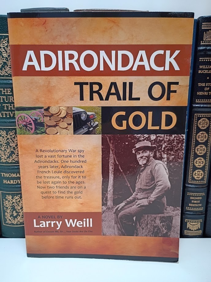 Adirondack Trail of Gold by Larry Weill - Revolutionary War Treasure Mystery VG