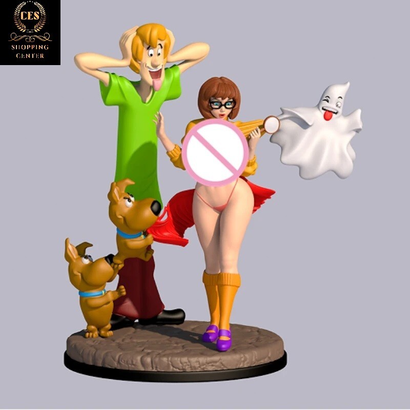 1/24 Resin Figure Sexy Hot Velma & Boo NSFW Unpainted Model Kit Assembly Toy NEW