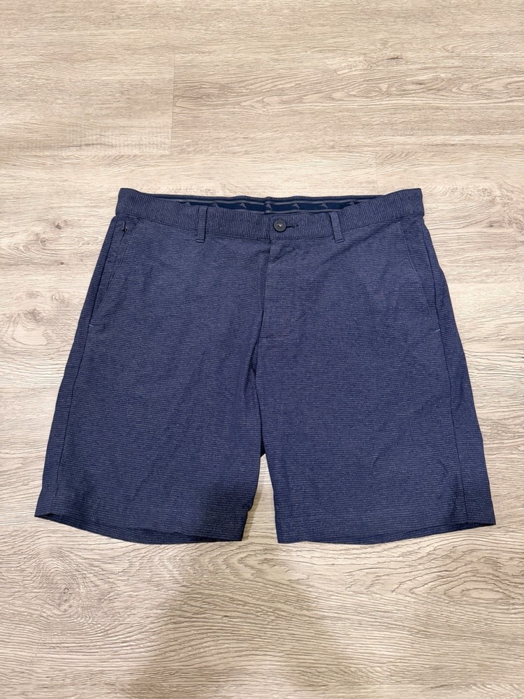 Tommy Bahama Chip Shot IslandZone Performance Shorts Navy Blue Size 34