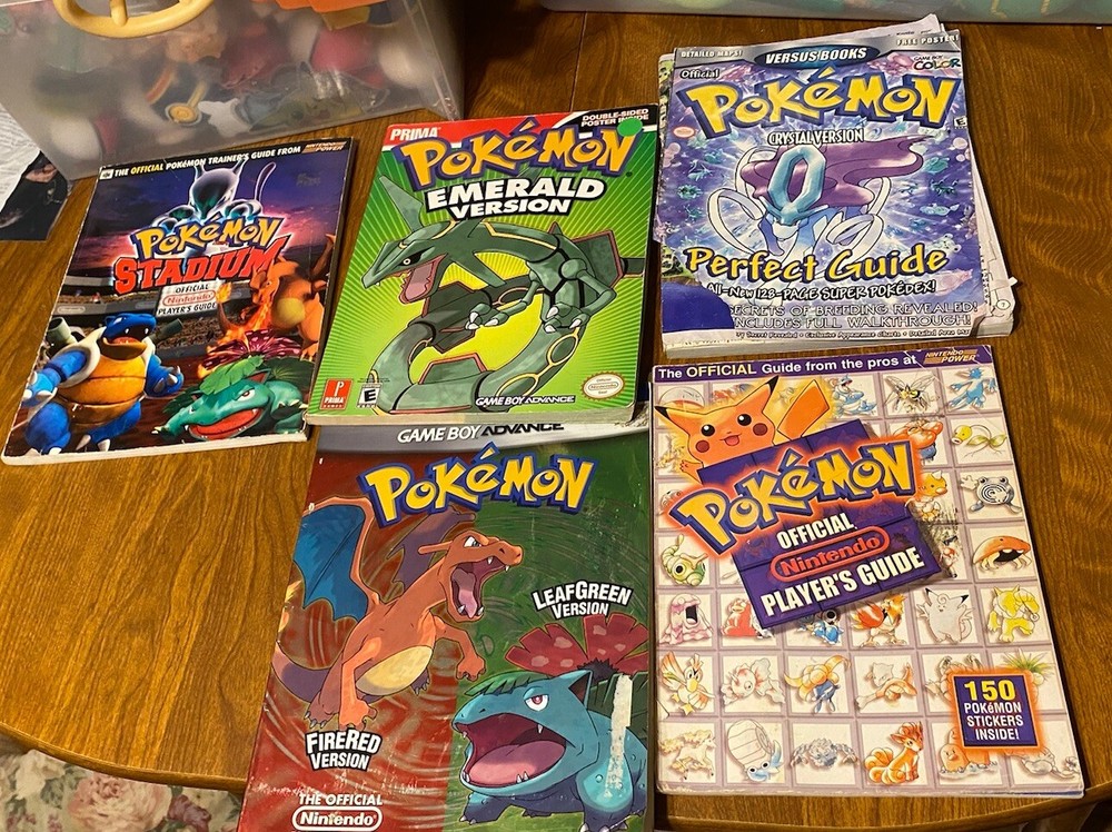 Pokemon Emerald Official Nintendo Strategy Guide. LeafGreen, FireRed, Stadium
