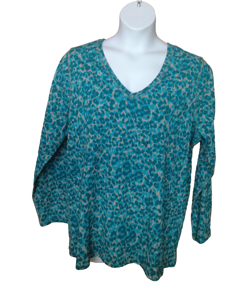 Lane Bryant Womens Abstract Print Top Size 22/24 J&J-image