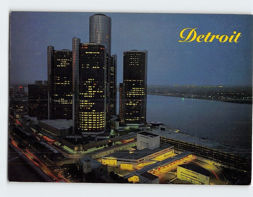 Postcard Detroit Michigan USA