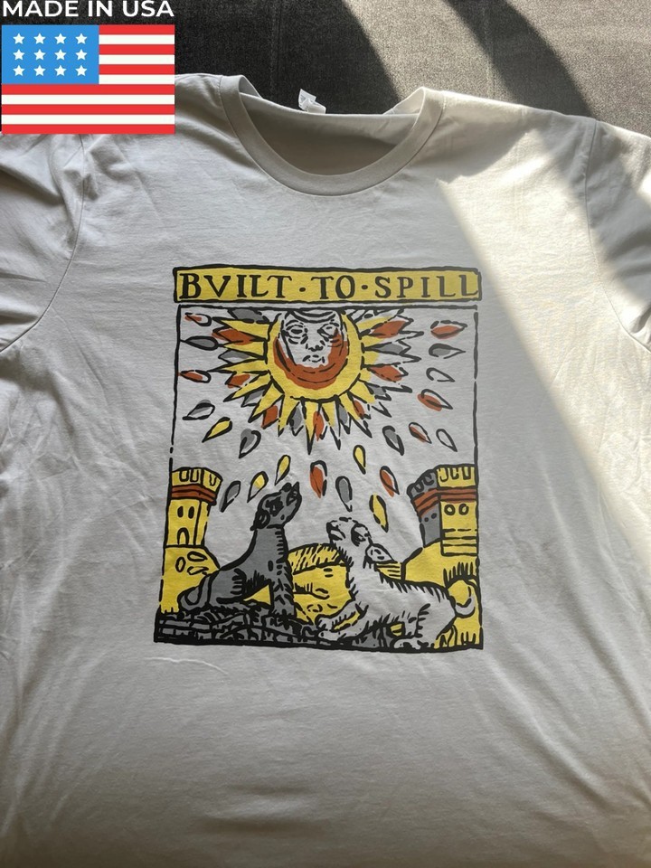 Built to Spill band white cotton Unisex Shirt S-5XL Reprint LN7385